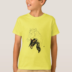 Camiseta de niño: caballo dentro de un caballo
