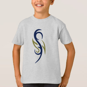 Camiseta de niño con símbolo de llama tribal