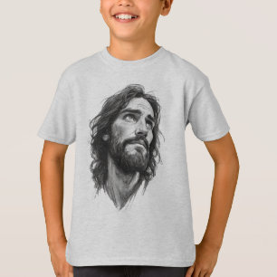 Camiseta de niño cristiana Jesús Cristo