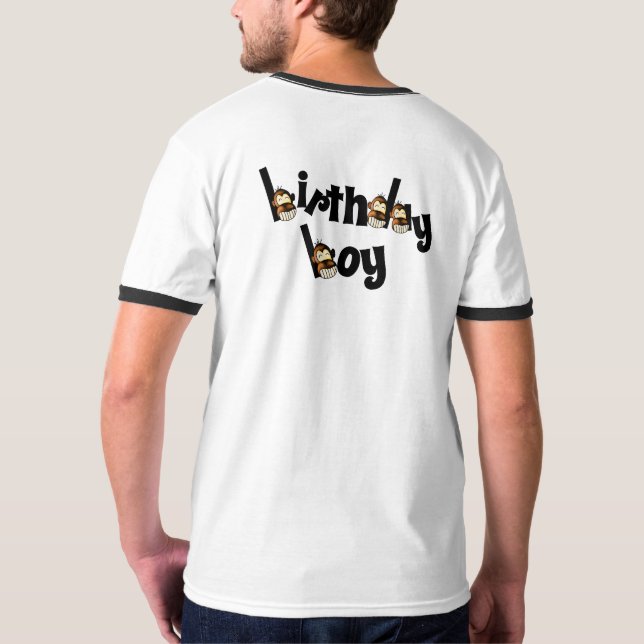 Camiseta de niño cumpleaños (Reverso)