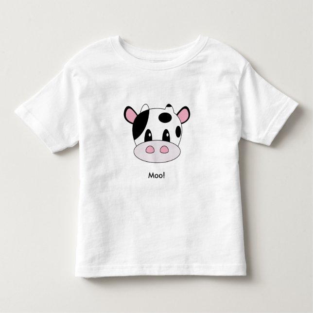 Camiseta de niño de vaca (Anverso)
