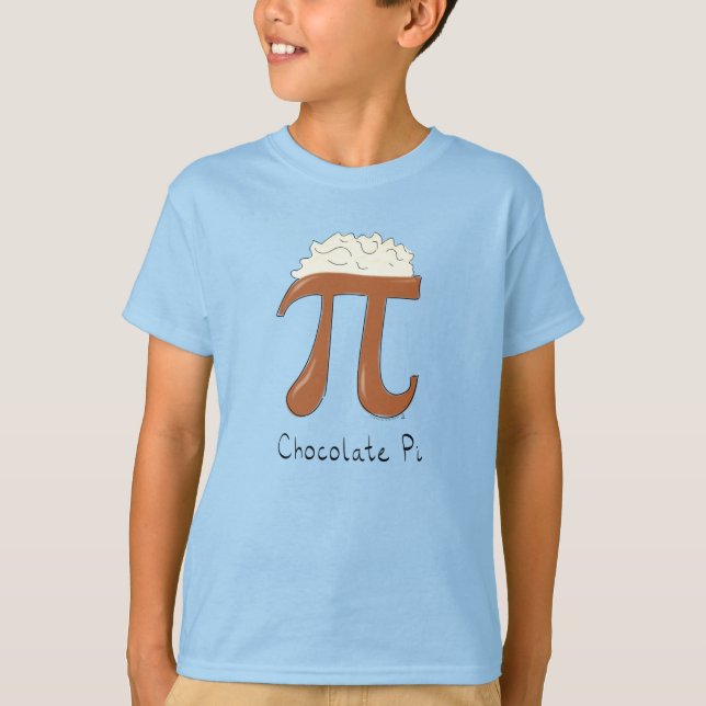 Camiseta de niño del día de la matemática del choc (Anverso)