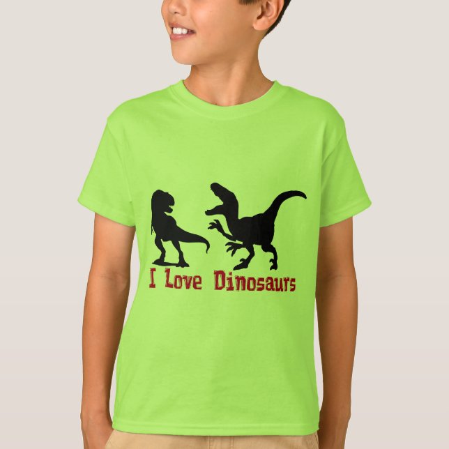 * Camiseta de niño del mundo de Dino (Anverso)