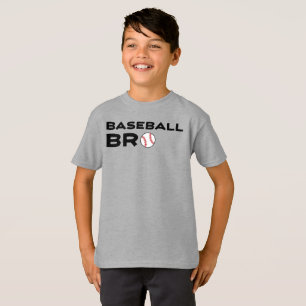 Camiseta de niño deportivo de béisbol