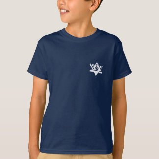 Camiseta de niño EJH en azul