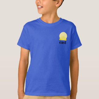Camiseta de niño en profundo azul real