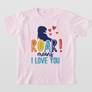 Camiseta de niño GRITA con Amor – Camiseta de dino