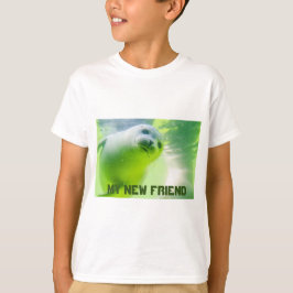 Camiseta de niño Mi nuevo amigo