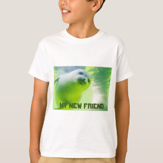 Camiseta de niño Mi nuevo amigo