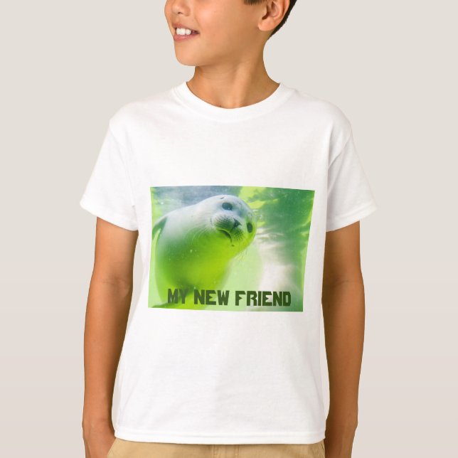 Camiseta de niño Mi nuevo amigo