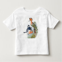 Camiseta de niño pequeño de pájaros lindos