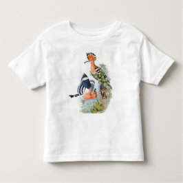Camiseta de niño pequeño de pájaros lindos