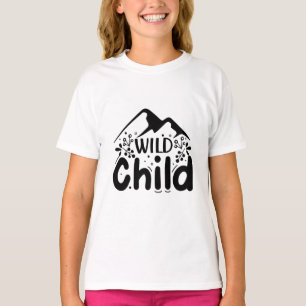 Camiseta de niño salvaje