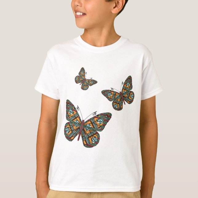 Camiseta de niño y bebé del monarca ucraniano (Anverso)