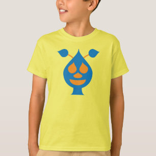 Camiseta de niños alienígenas felices
