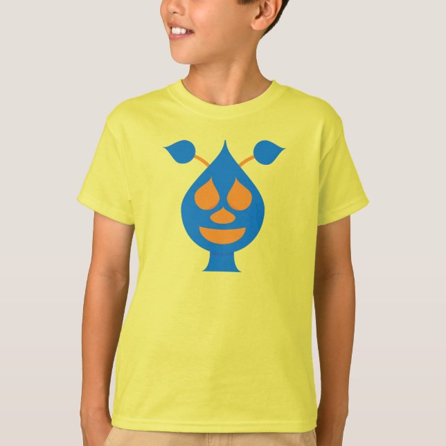 Camiseta de niños alienígenas felices (Anverso)