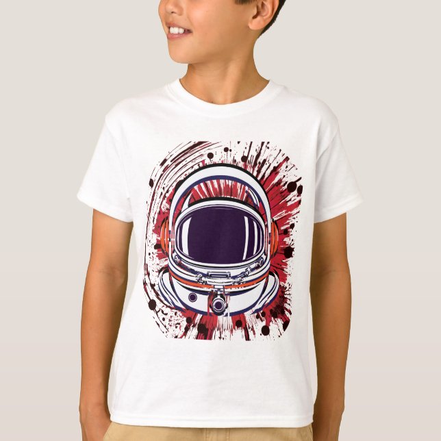 Camiseta de niños astronautas – Tee Explorador Esp (Anverso)