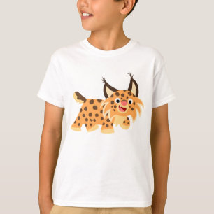 Camiseta de niños Bobcat, un Personalizado muy ama