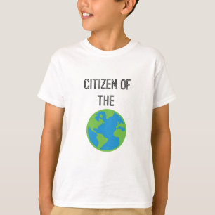 Camiseta De Niños Ciudadanos Del Mundo
