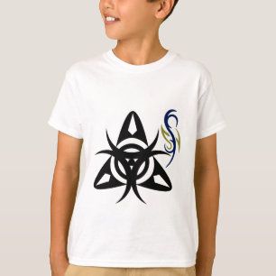 Camiseta de niños con símbolo tribal místico