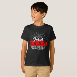 Camiseta de niños cristianos - Sirva De Adoració
