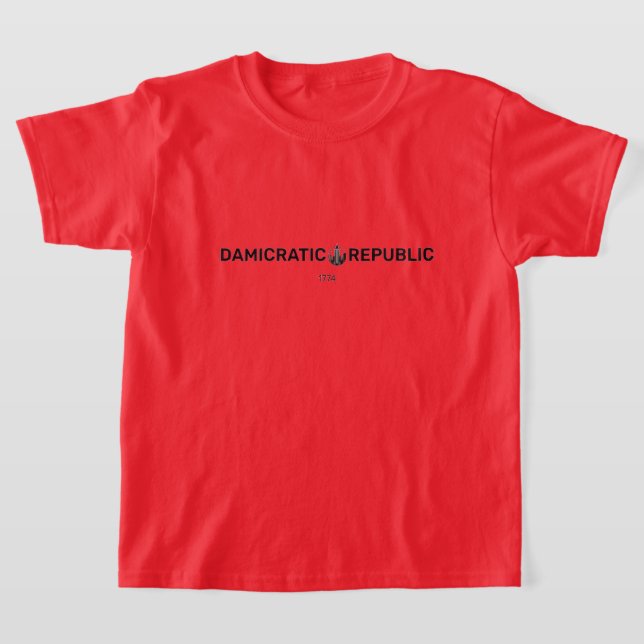Camiseta de niños Damicráticos (Distribución)