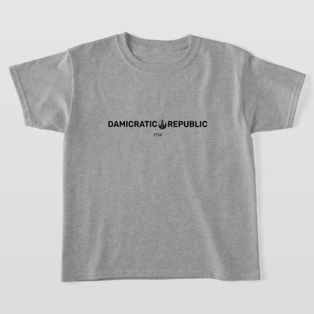 Camiseta de niños Damicráticos (Distribución)