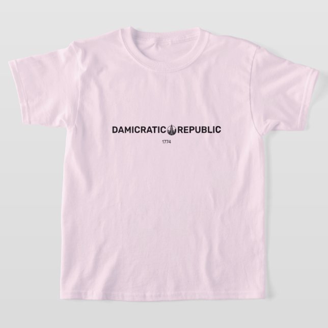 Camiseta de niños Damicráticos (Distribución)