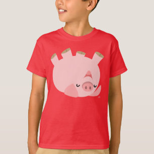 Camiseta de niños de cerdo Personalizado