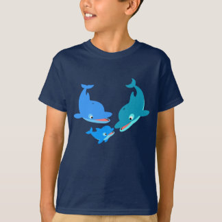 Camiseta de niños de familia de delfines Personali