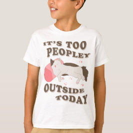 Camiseta de niños de gatitos antisociales