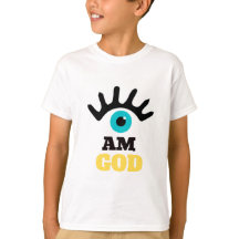 Camiseta de niños de ojos azules
