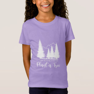 Camiseta de niños geniales Planta un árbol, salva