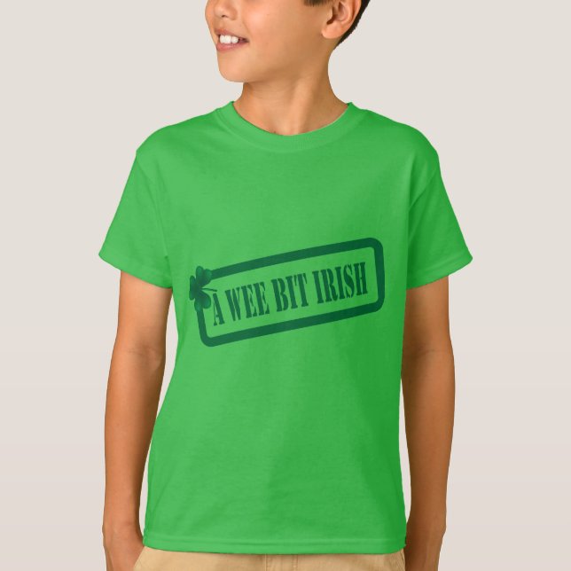 Camiseta de niños irlandeses del Día A de San Patr (Anverso)