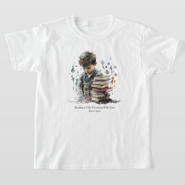 Camiseta de niños leyendo (Distribución)