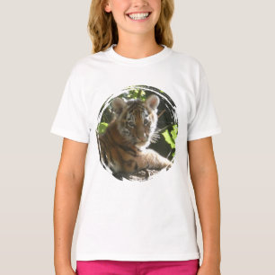 Camiseta de niños pequeños de tigre