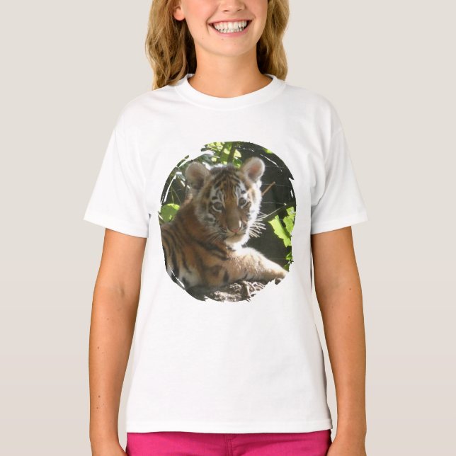 Camiseta de niños pequeños de tigre (Anverso)
