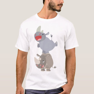 Camiseta de niños Rinocerontes Personalizados Sala