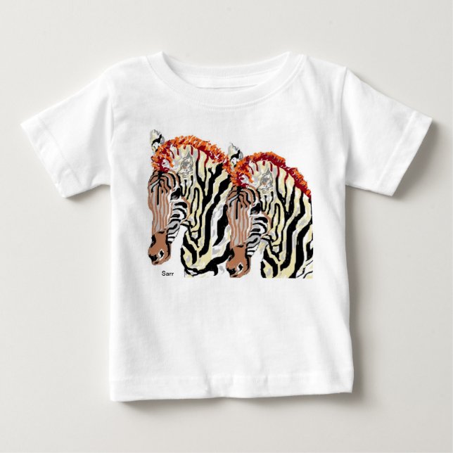 Camiseta de niños : Zebra's (Anverso)
