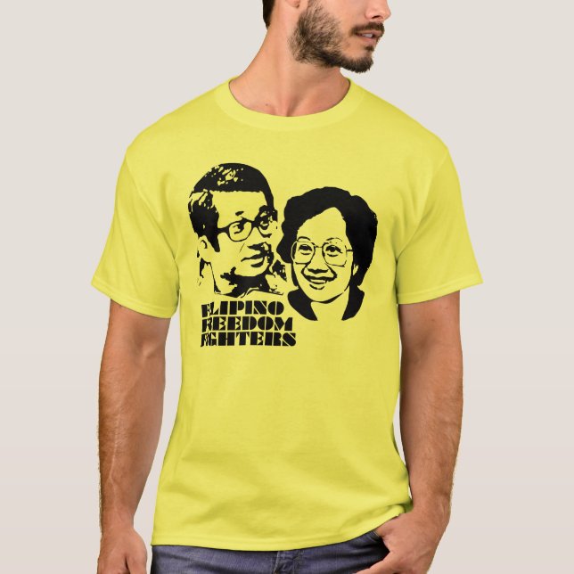 Camiseta de Ninoy y de Cory (Anverso)