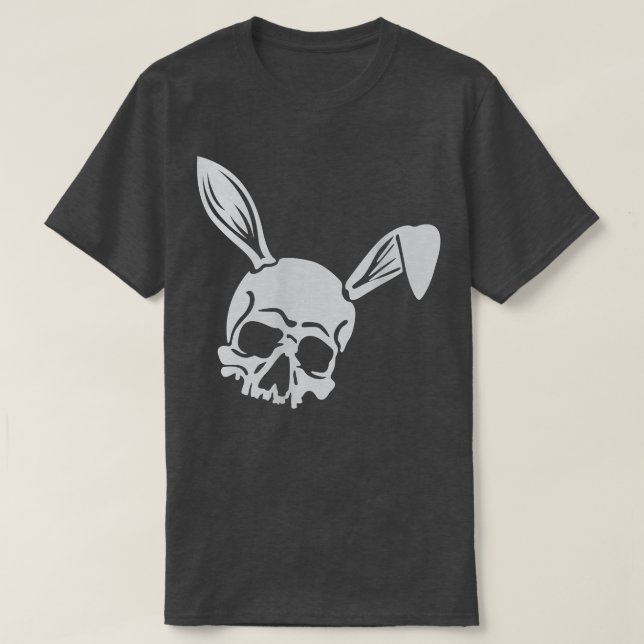 camiseta de nirvana bunny Skeleton T-Shirt (Diseño del anverso)