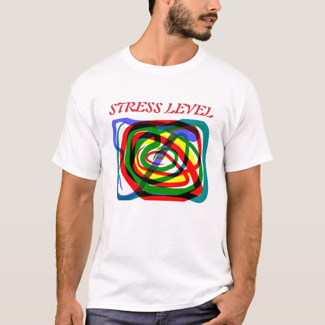 Camiseta de nivel de estrés (Anverso)