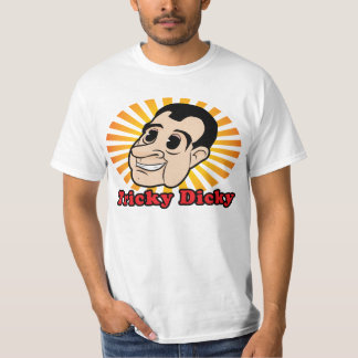 Camiseta de Nixon del dibujo animado