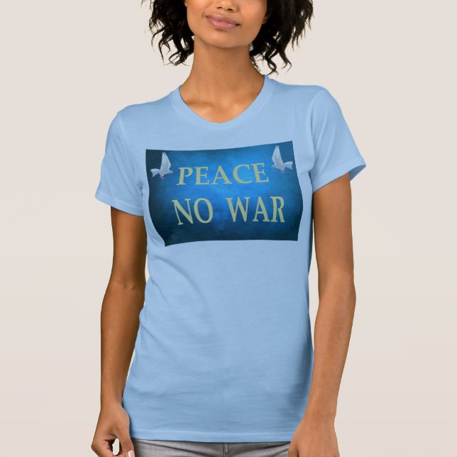 Camiseta de No Guerra de la Paz (Anverso)