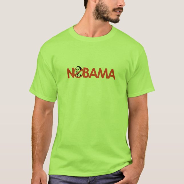 CAMISETA DE NOBAMA/DE ANTI-OBAMA (Anverso)