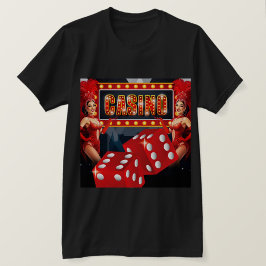 Camiseta de Noche de Casino Glamurosa