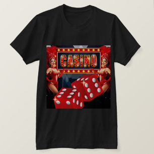 Camiseta de Noche de Casino Glamurosa