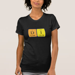 Camiseta de nombre de tabla periódica 4