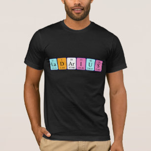 Camiseta de nombre de tabla periódica de Ladarius