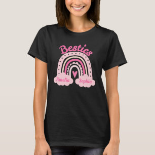 Camiseta de nombre personalizado para mejores amig